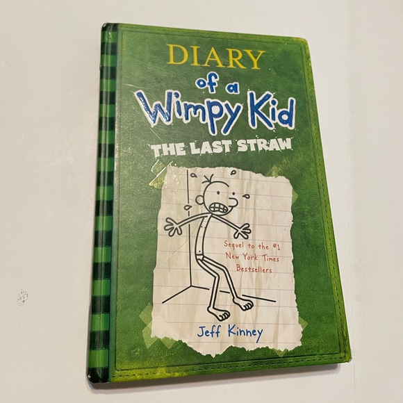 Diary of a Wimpy Kid: The Last Straw (Book 3) by Kinney, Jeff, Hardcover - Picture 1 of 5